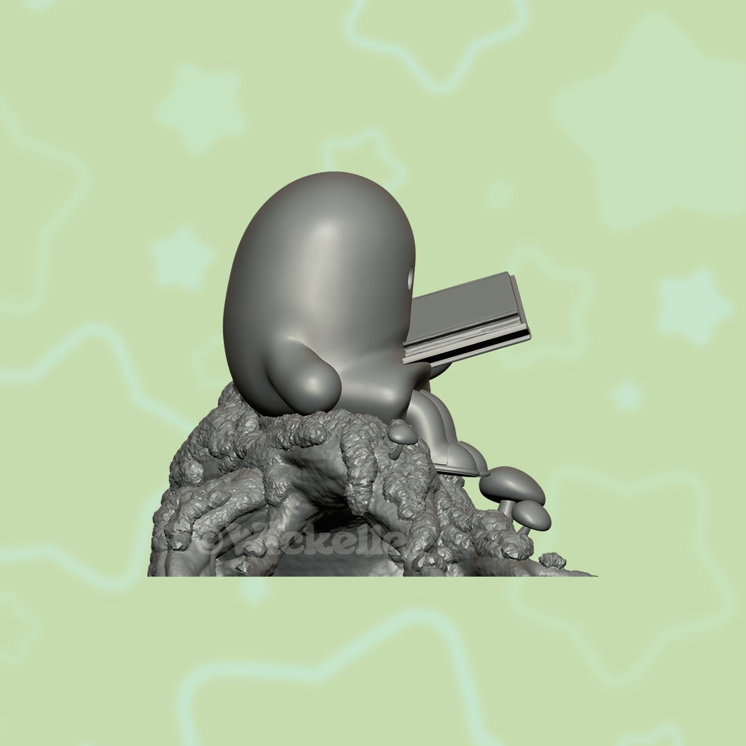BOOk Club - Book Stopper Bundle - Cute Ghosts - digital STL file for 3d printing