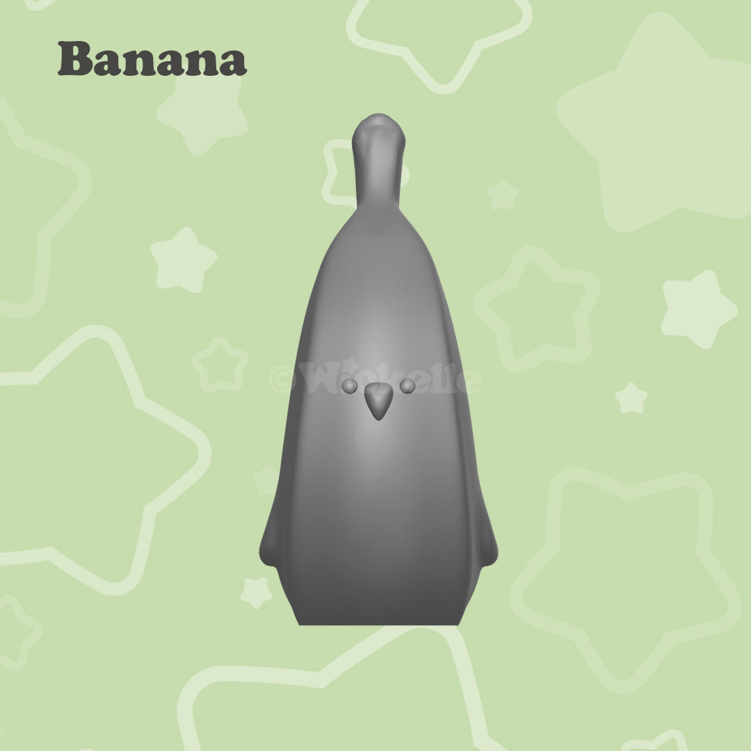 Fruit Birds Bundle digital STL file for 3d printing