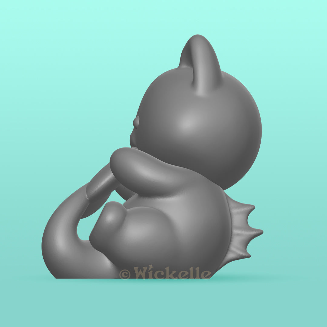 Mermaid Cats Bundle digital STL file for 3d printing