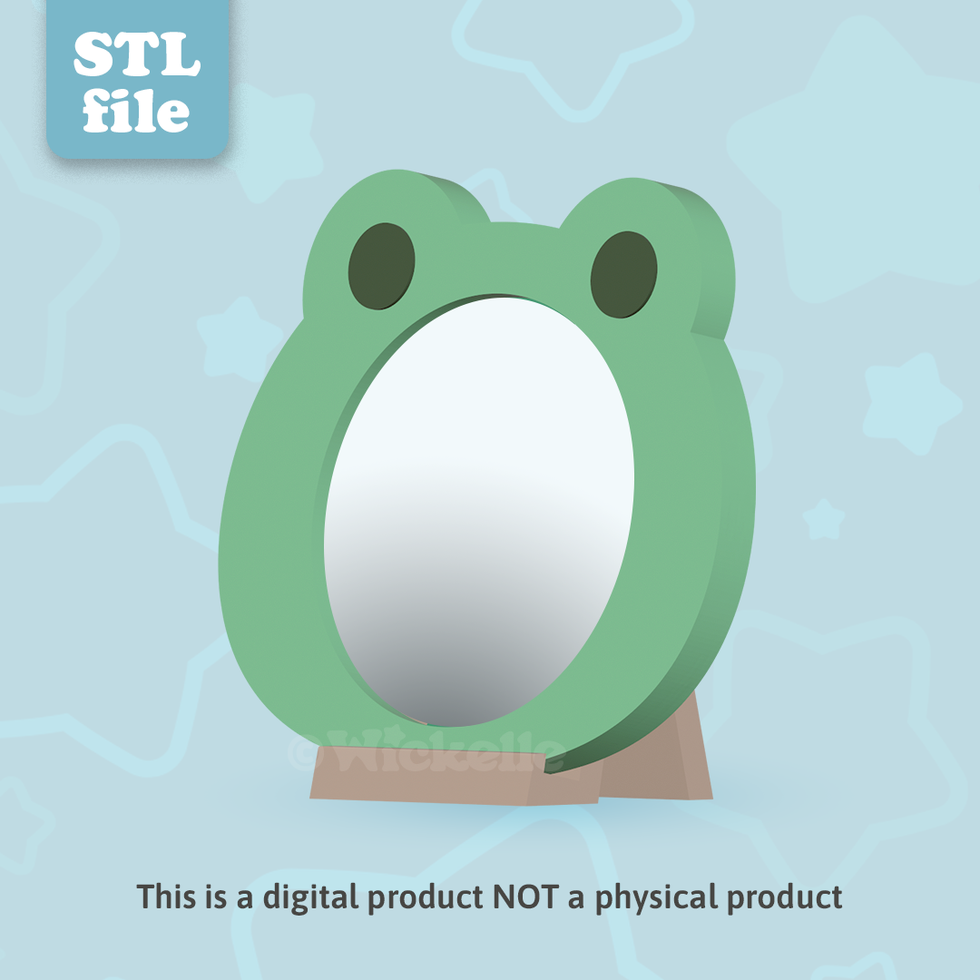 Frog Frame - Digital STL files for 3D printing