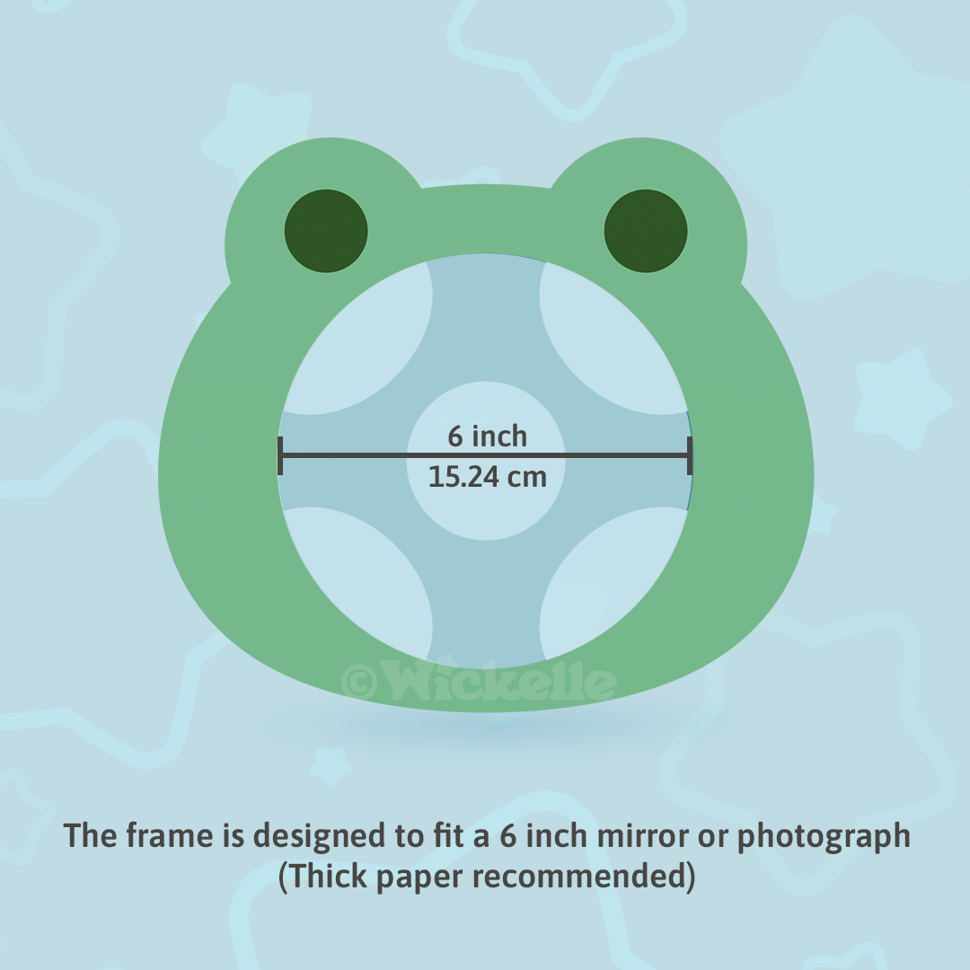 Frog Frame - Digital STL files for 3D printing