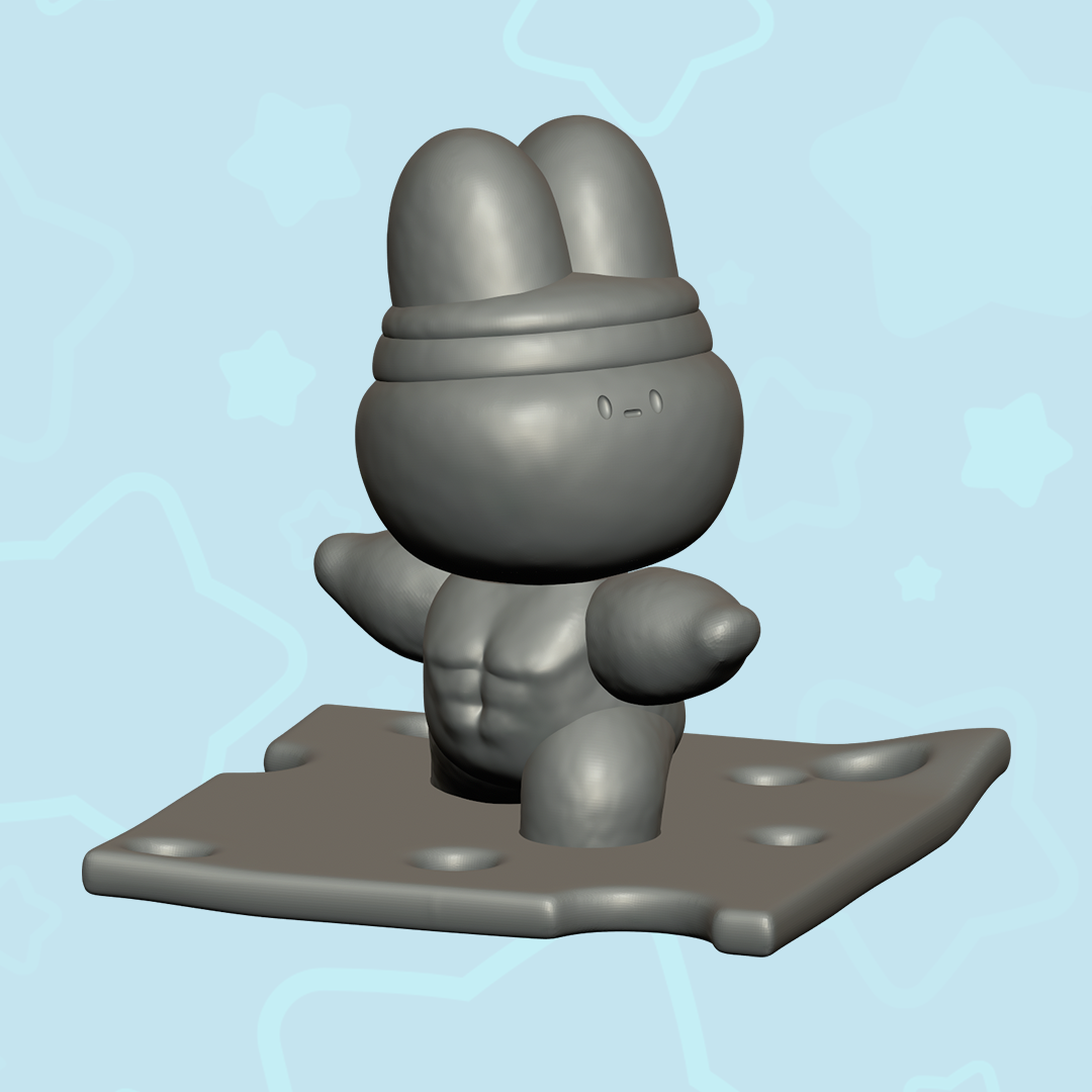 Bread Bunny Bundle - Digital STL files for 3D printing