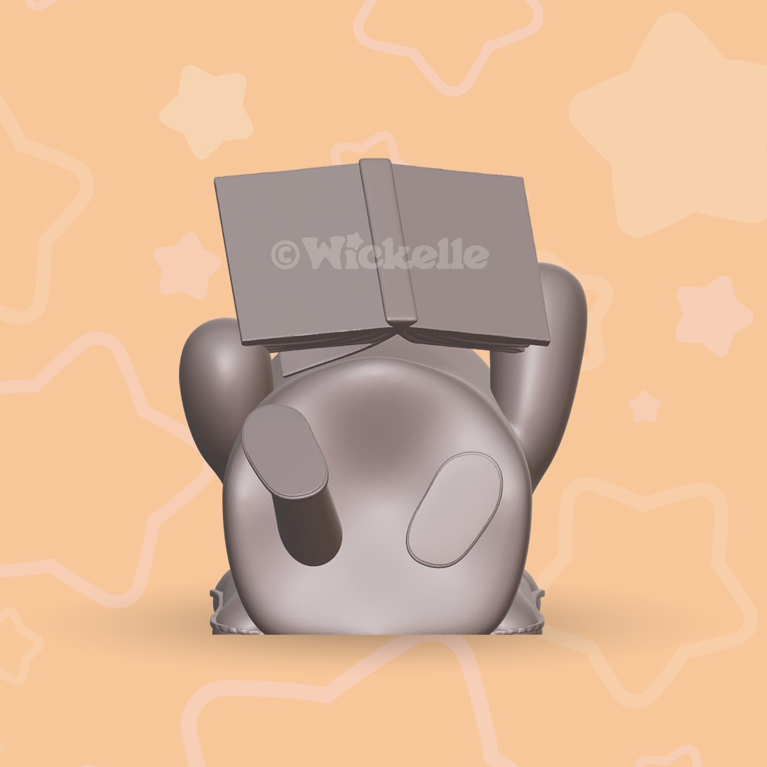 BOOk Club - Reading Ghosts Bundle - digital .STL file for 3d printing