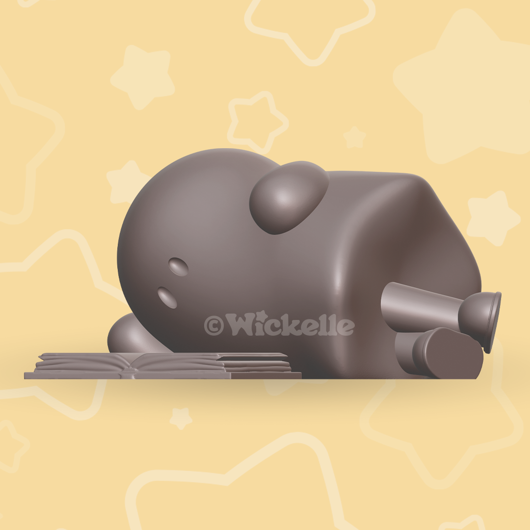 BOOk Club - Reading Ghosts Bundle - digital .STL file for 3d printing