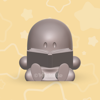BOOk Club - Reading Ghosts Bundle - digital .STL file for 3d printing