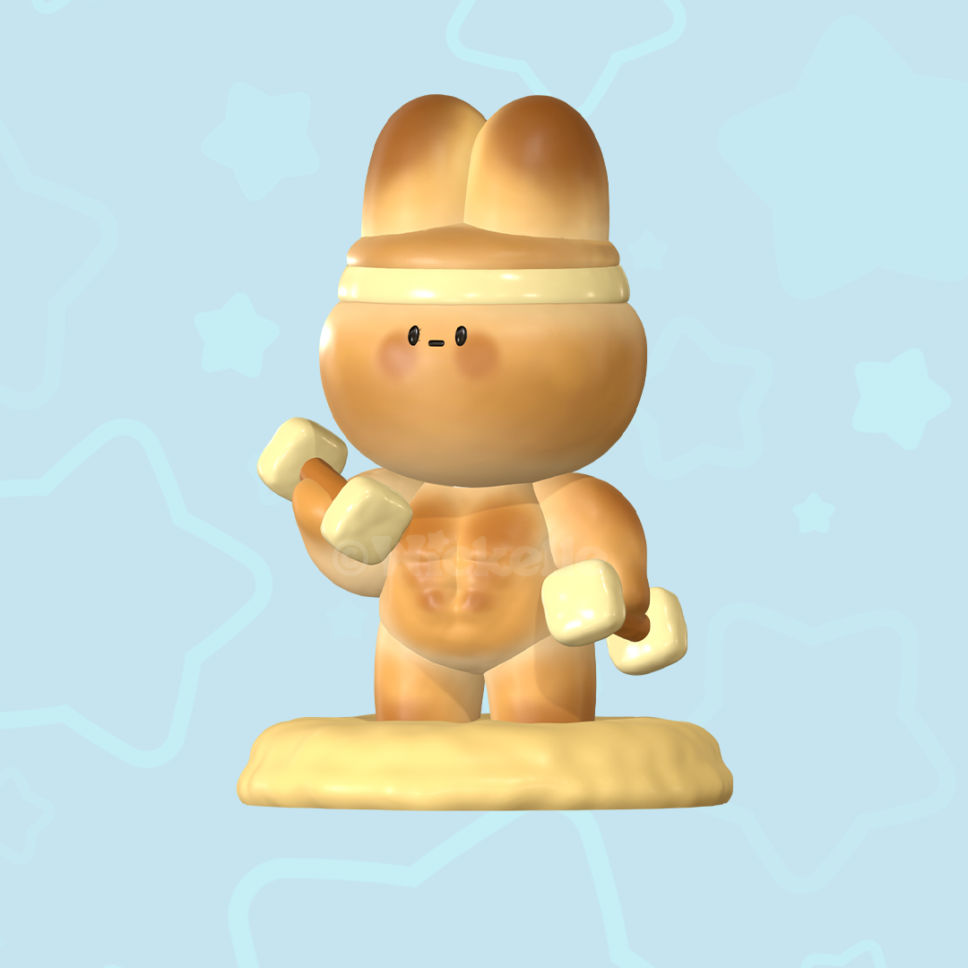 Bread Bunny Bundle - Digital STL files for 3D printing