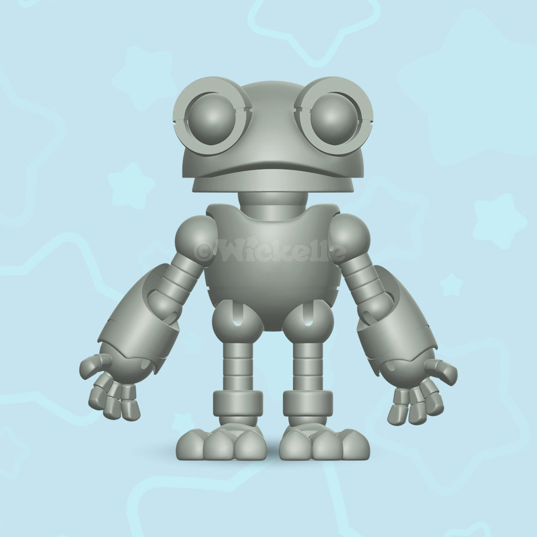 Articulated Robot Bundle (Ball jointed dolls) - digital STL files for 3d printing