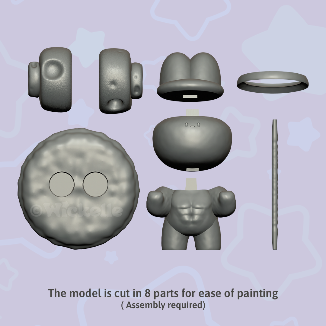 Bread Bunny Bundle - Digital STL files for 3D printing