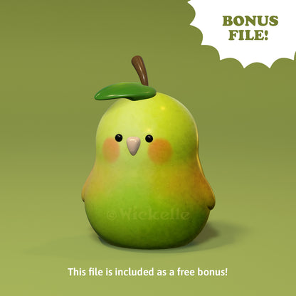 Fruit Birds STL Bundle