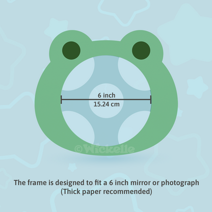 Frog Frame - Digital STL files for 3D printing